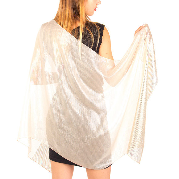 MARC ROZIER CORN SILK SCARF | WOMENS SIZE 160X69 - Picture 2 of 2